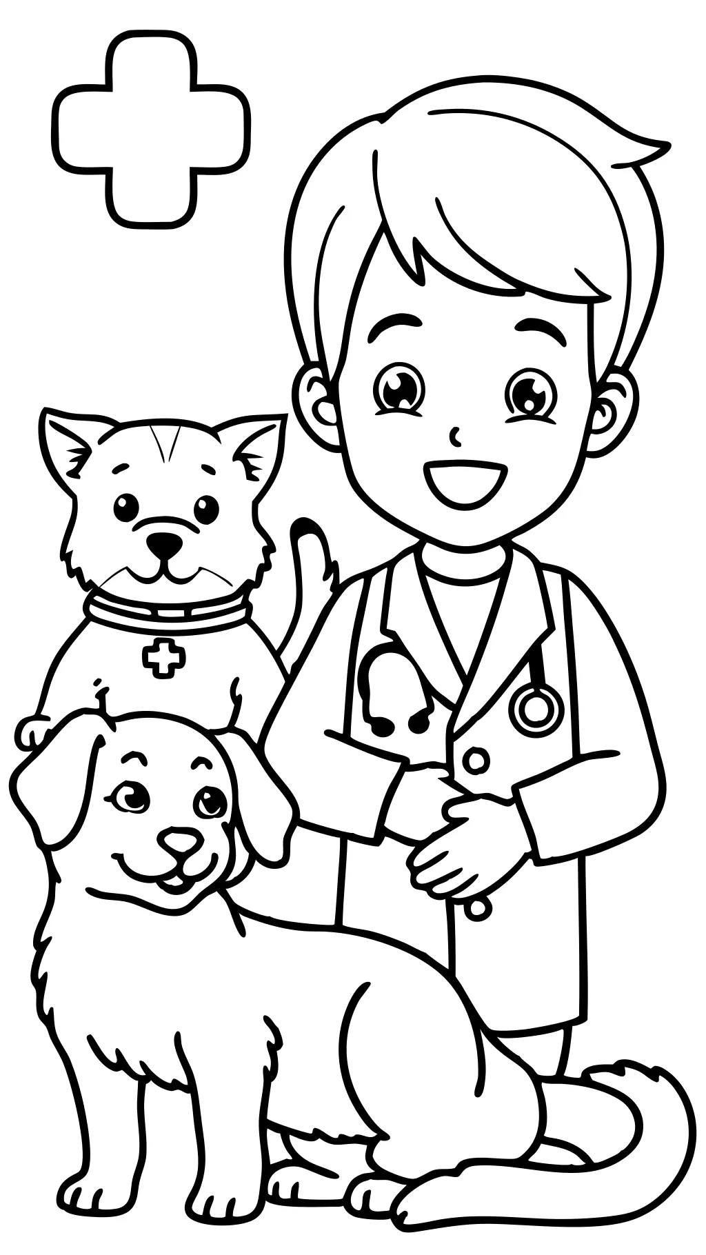 vet coloring pages